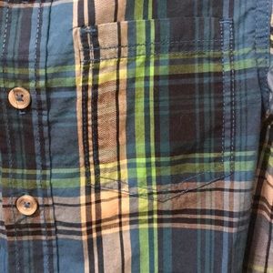Cat & Jack Shirts & Tops - NWT Cat and Jack blue/green button down Cat & Jack Shirts & Tops - NWT Cat and Jack blue/green button down